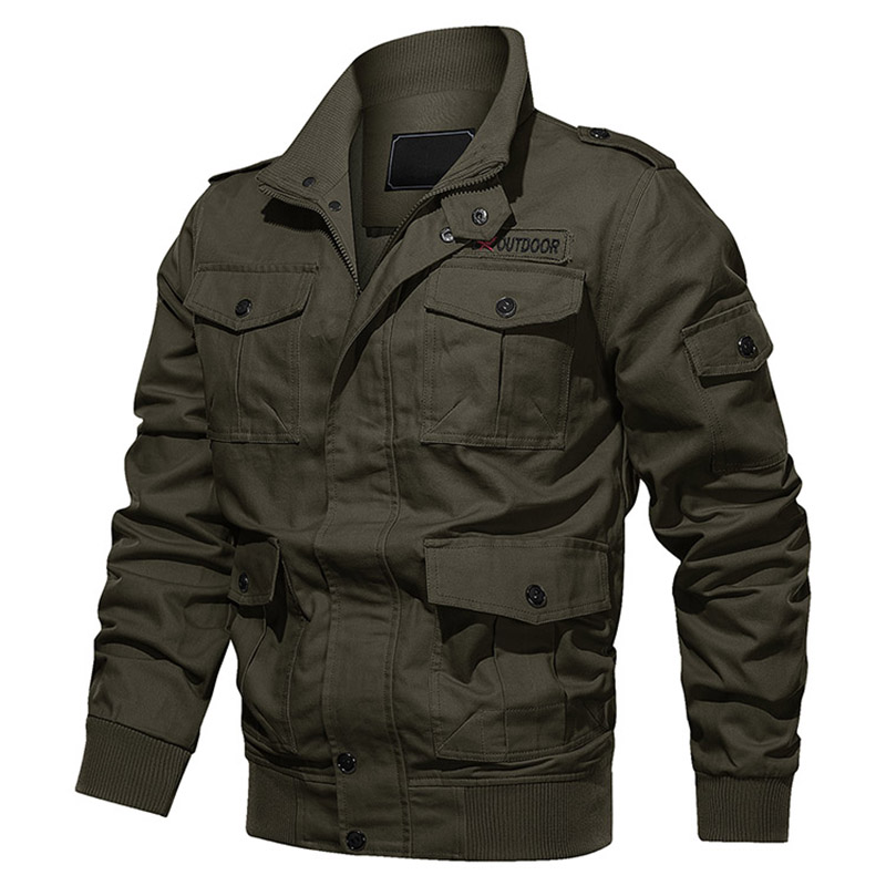 야외 작업 재킷 캐주얼 Fashing 파일럿 스핑 코트 사용자 정의 폭격기 재킷
